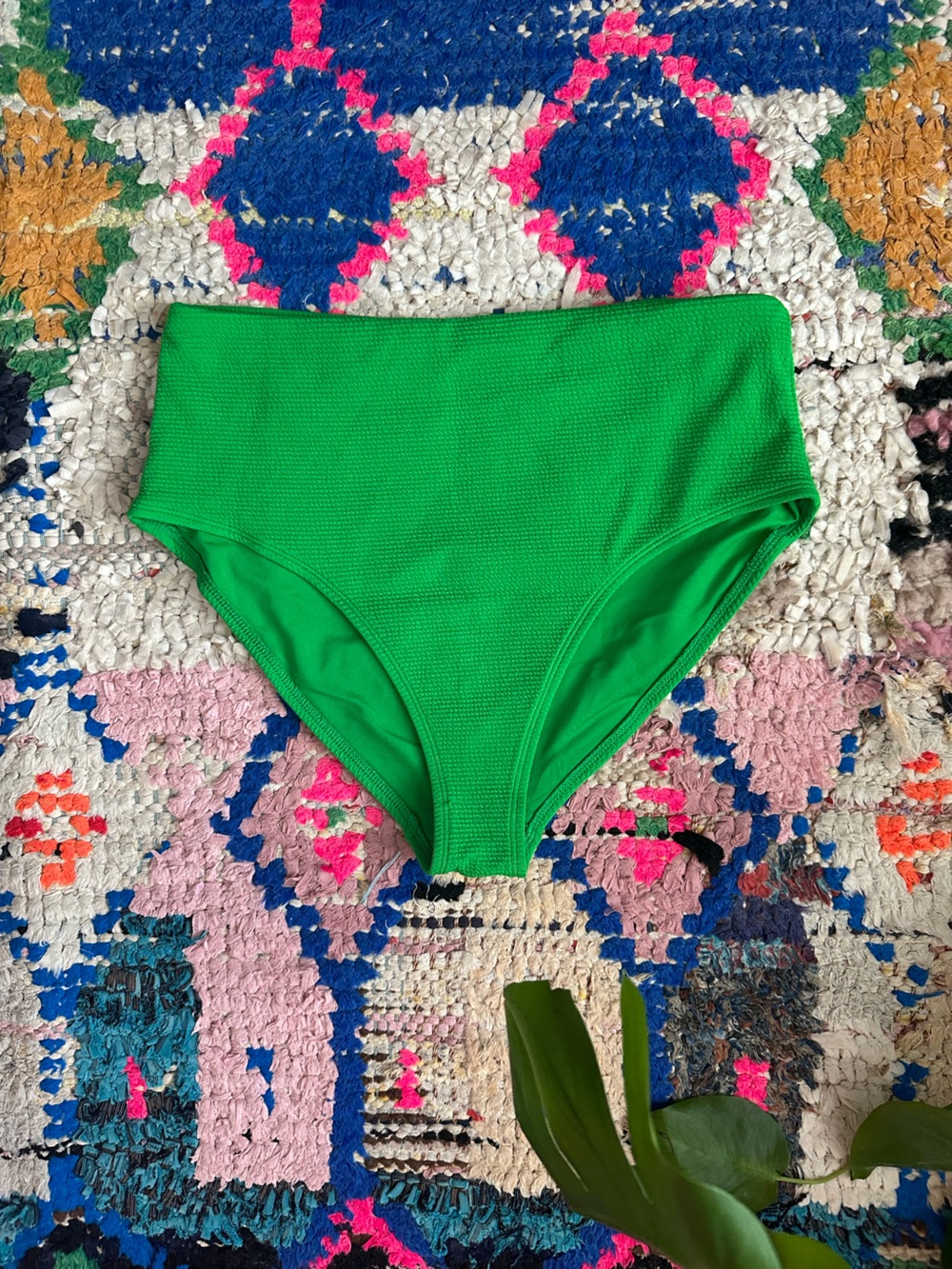Women’s Old Navy High-Waisted Bikini Bottom - Bright Green